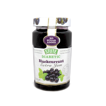 Stute Diabetic Blackcurrant Extra Jam / Mermelada de Grosellas Negras para Diabéticos 430g