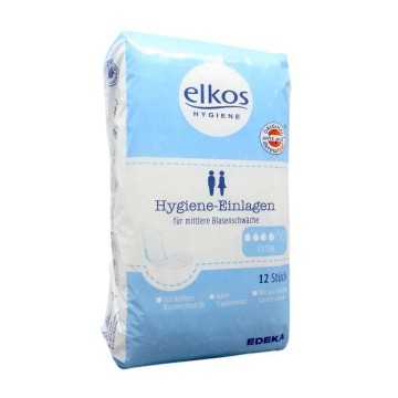 Elkos Hygiene Einlagen Extra / Sanitary Towels Extra x12