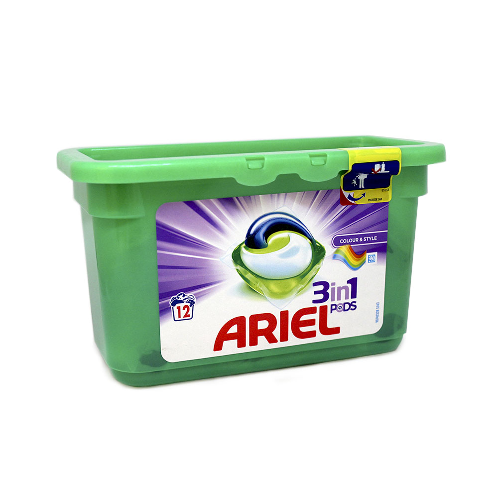 Ariel Liquitabs 3 in 1 Color x12