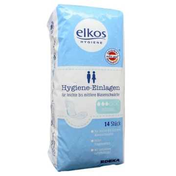 Elkos Hygiene Einlagen Normal / Compresas x14