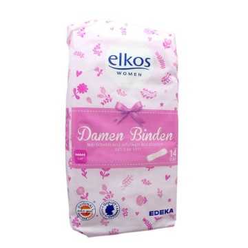 Elkos Damenbinden Super / Compresas Super x15