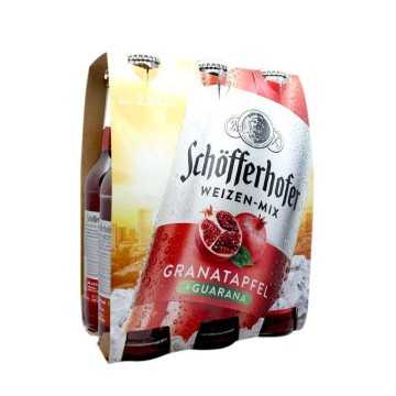 Schöfferhofer Granatapfle & Guarana / Bebida con Granada y Guaraná 6x33cl