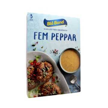 Blå Band Fem Peppar / Salsa Cremosa de Cinco Pimientas x3