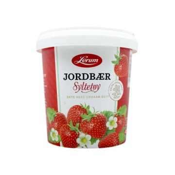 Lerum Jordbærsyltetøy / Mermelada de Fresa 1Kg