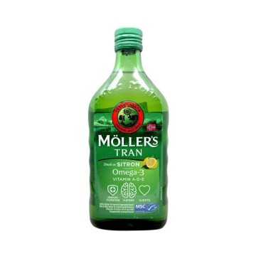 Möller's Tran Sitron / Cod Liver Oil Lemon 500ml