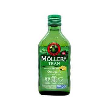 Möller's Tran Sitron / Cod Liver Oil Lemon 250ml