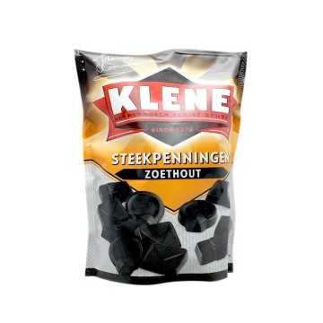 Klene Steekpenningen Zoethout / Regaliz 210g