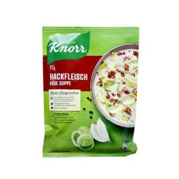 Knorr Fix Hackfleisch Käse Suppe 64g/ Leek and Meat Soup