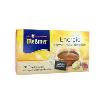 Meßmer Energie Ingwer-Holunderblüte x20 / Té de Jengibre y Flor de Saúco 40g