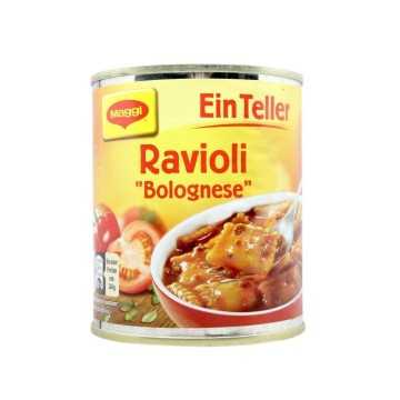 Maggi Ein Teller Ravioli Bolognese / Ravioli Boloñesa 340g