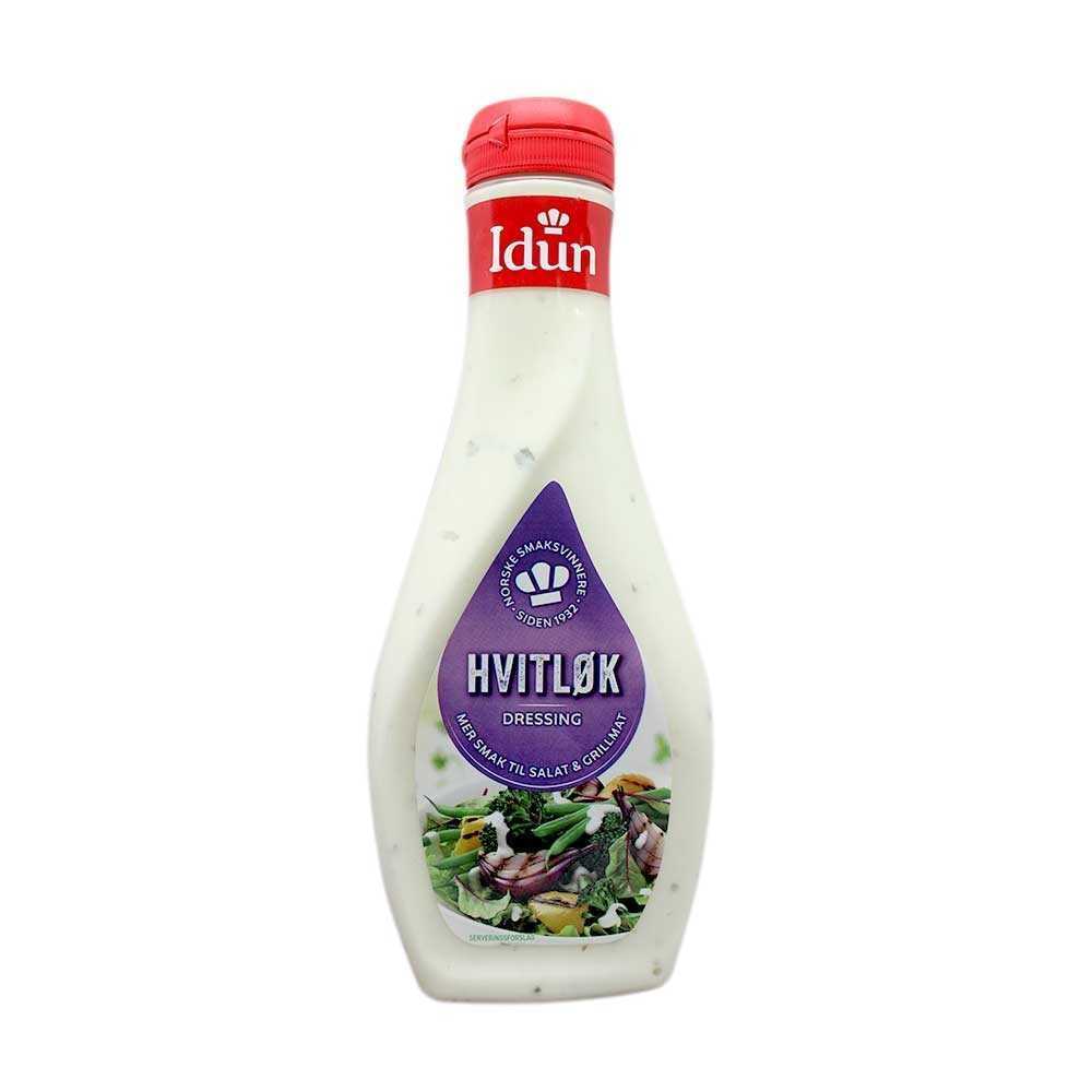 Idun Hvitløk Dressing 440g/ Garlic Sauce