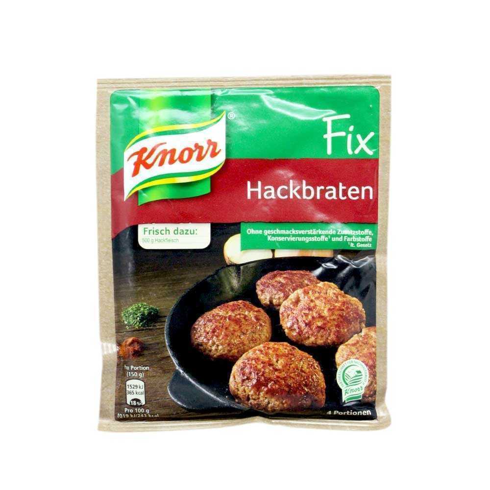 Knorr Fix Hackbraten / Spice Mix for Burgers 78g