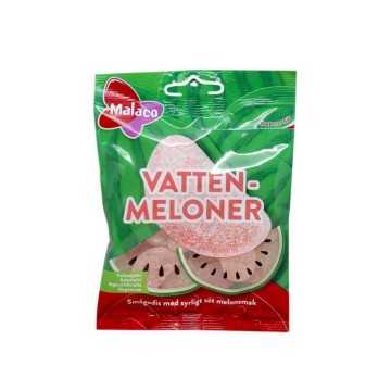 Malaco Vattenmeloner / Watermelon Gummies 70g