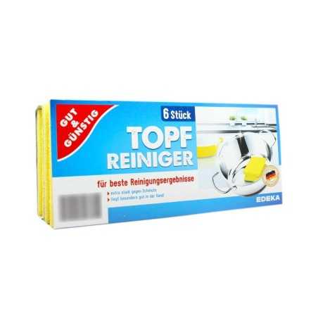 Gut&Günstig Topf Reiniger / Esponja para Fregar x6