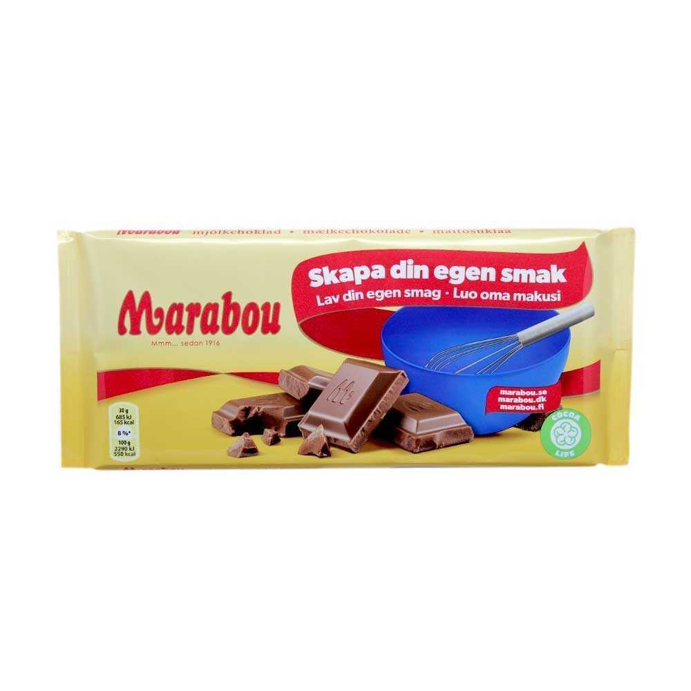 Marabou Mjölkchoklad / Milk Chocolate 200g