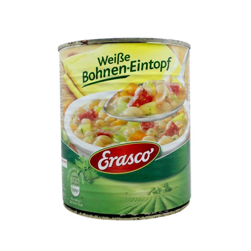 Erasco Weiße Bohnen-Eintopf / Estofado de Alubias 800g