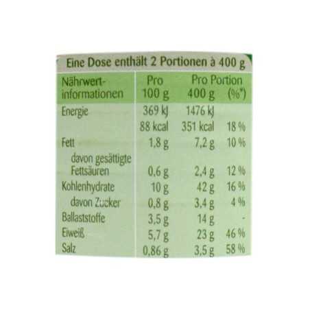 Erasco Erbsen-Eintopf Hubertus 800g/ Pea Stew