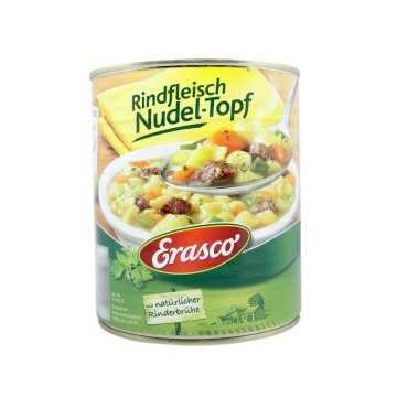 Erasco Rindfleisch Nudel-Topf 800g/ Beef Stew with Pasta