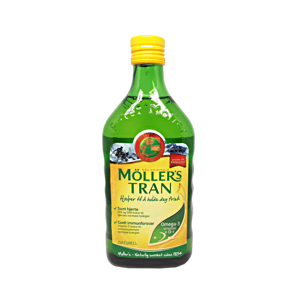 Möller's Trans Naturell / Aceite de Hígado de Bacalao Natural 500ml