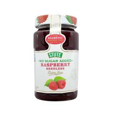 Stute Sugar Free Raspberry Seedles Extra Jam / Mermelada de Frambuesa Sin Azúcar 430g