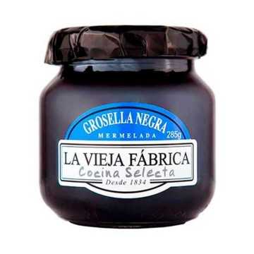 La Vieja Fábrica Mermelada Cocina Selecta Grosella Negra 285g/ Blackcurrant Marmalade