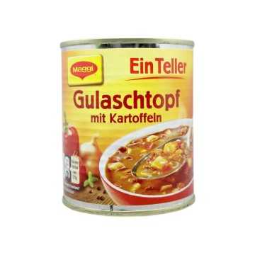 Maggi Ein Teller Gulaschtopf mit Kartoffeln 320g/ Meat Stew with Potatoes