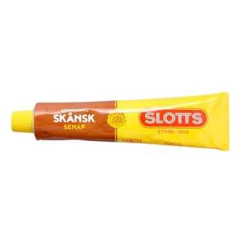 Slotts Grovkornig Skånsk Senap / Mostaza de Grano Grueso 220g