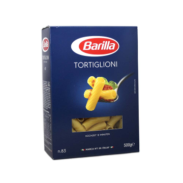 Barilla Tortiglioni n83 / Macarrones grandes 500g