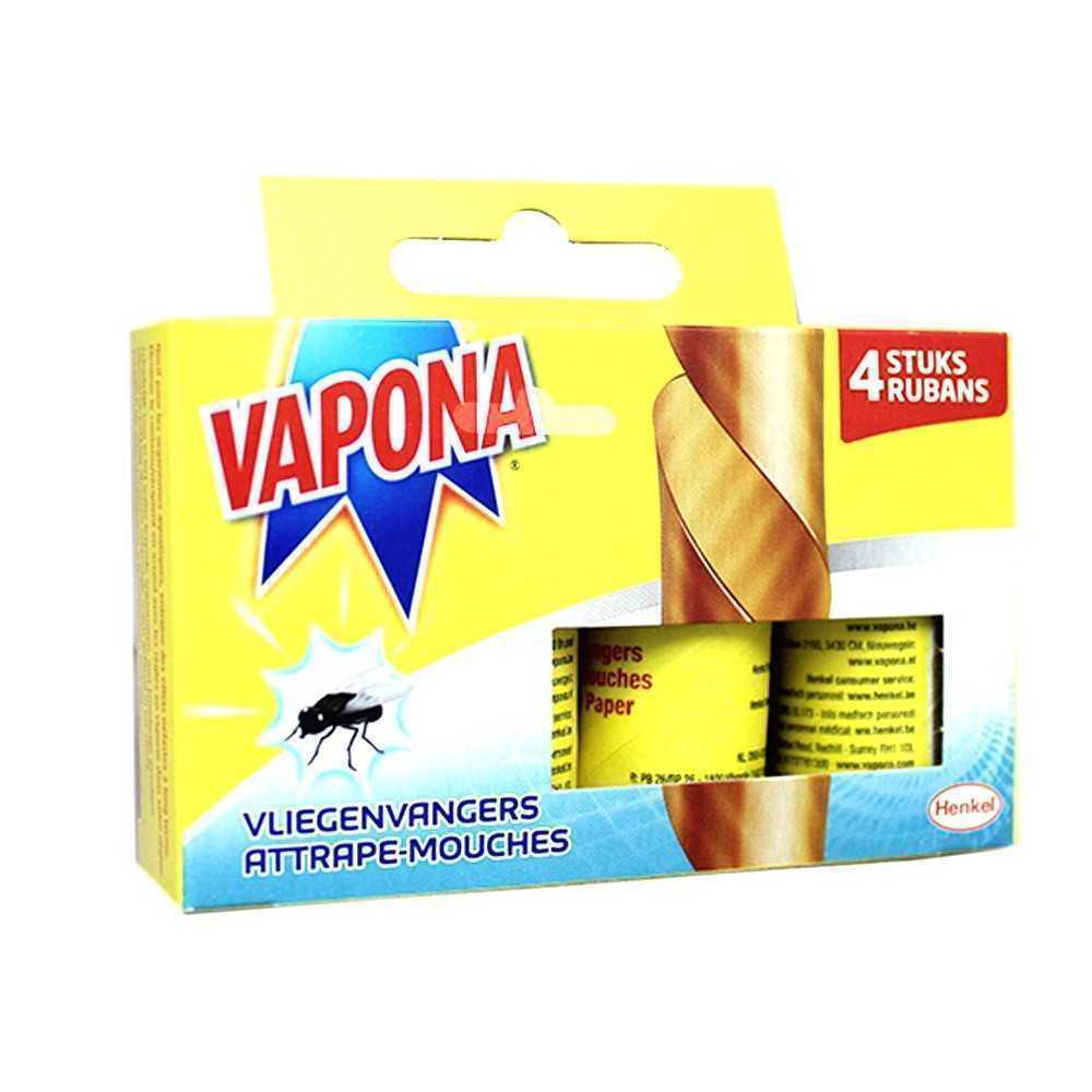 Vapona Vliegenvangers / Anti Moscas Papel 4ud