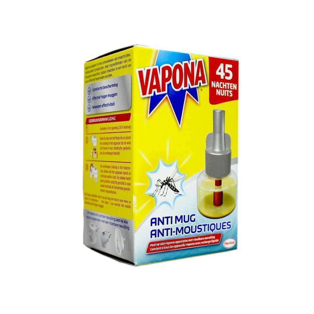 Vapona Anti Mug Stekker/Anti Mosquito Refill