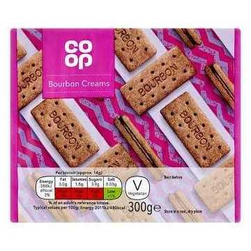 Coop Bourbon Creams 300g