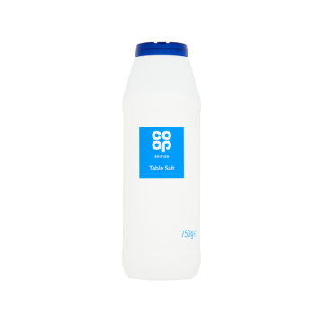 Coop British Table Salt 750g