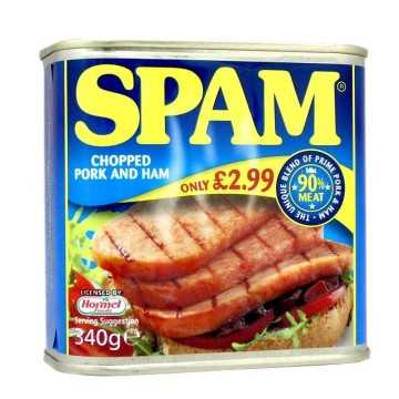 Spam Chopped Pork and Ham / Jamón en Lata 340g