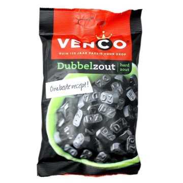 Venco Dubbelzout / Regaliz Salado Doble 120g