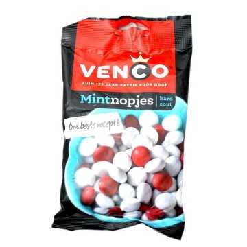 Venco Mintnopjes Zout / Grageas Regaliz Mentolado 120g