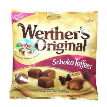 Werther’s Original Schoko Toffees / Caramelos Rellenos sabor Chocolate 180g