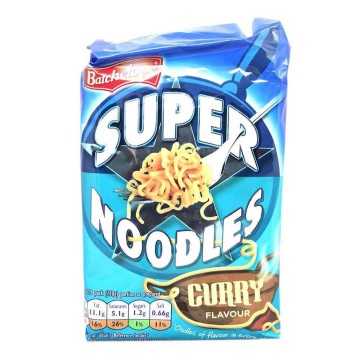 Batchelor’s Super Noodles Curry / Fideos Instantáneos Sabor Curry 100g