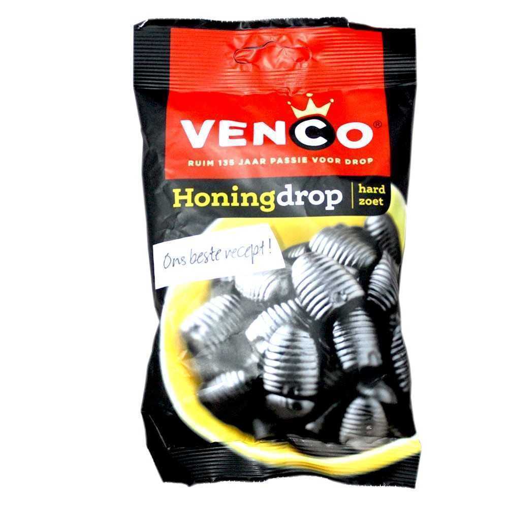 Venco Honingdrop 120g/ Liquorice with Honey