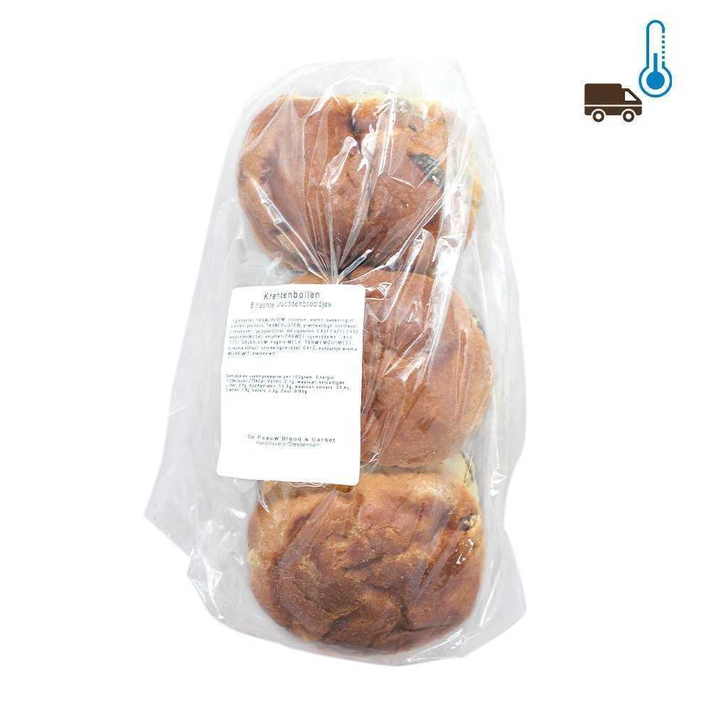 Braas Krentenbollen 500g/ Pan Pasas