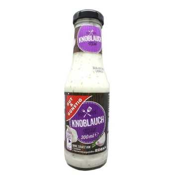 Gut&Günstig Knoblauch Mild Sauce / Salsa de Ajo 250ml