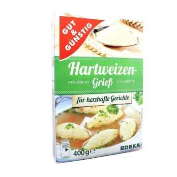 Gut&Günstig Hartweizengrieß / Sémola de Trigo 400g