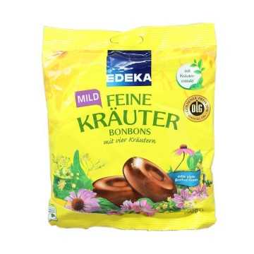 Edeka Mild Feine Kräuter Bonbons / Caramelos de Hierbas 200g