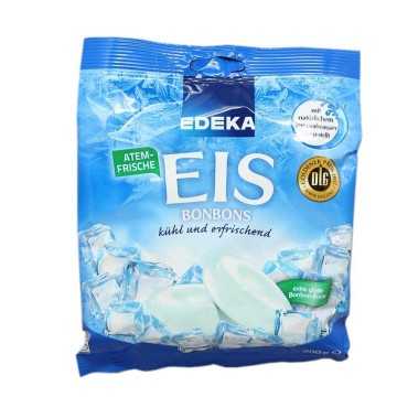 Edeka Eis Bonbons / Caramelos Extra Mentolados 200g