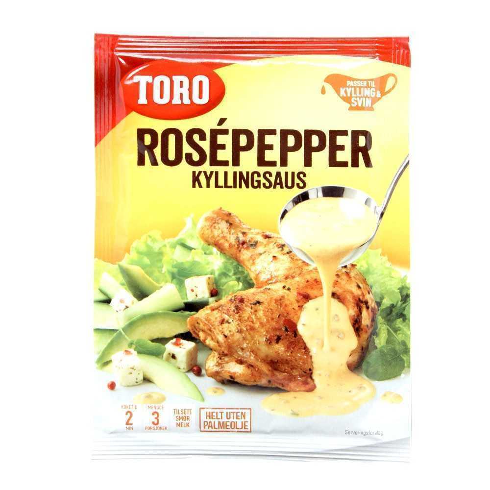 Toro Rosépepper Kyllingsaus 39g/ Rose Pepper Chicken Sauce