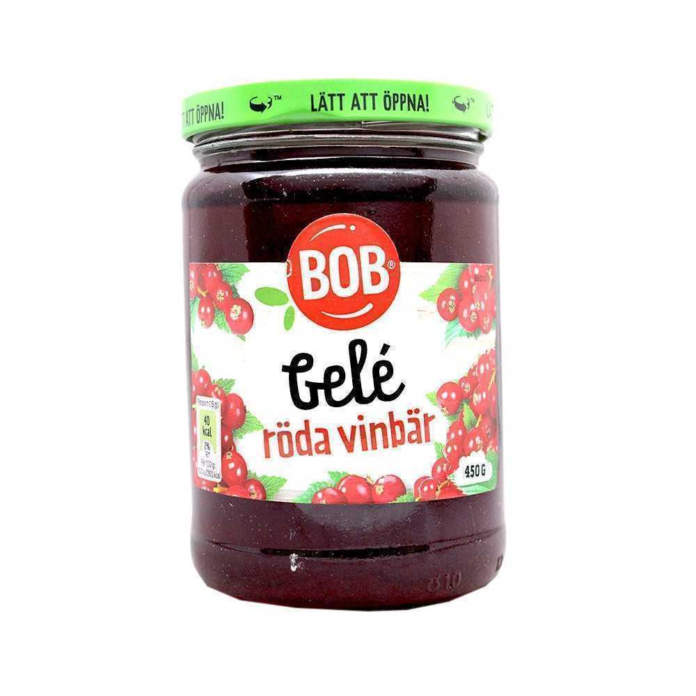 Bob Gelé Röda Vonbär / Mermelada Grosellas Rojas 450g