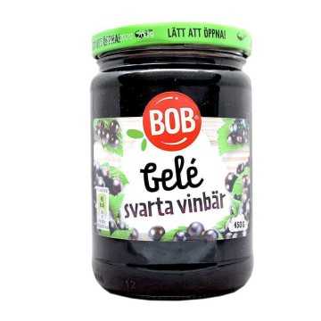 Bob Gelé Svarta Vinbär / Mermelada de Grosellas Negras 450g