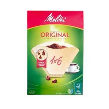 Melitta Coffee Filters 1x6 40Un/ Coffee Filters