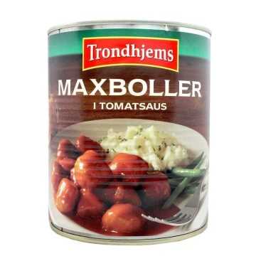 Trondhjems Maxboller i Tomatsaus / Albóndigas en Salsa de Tomate 825g