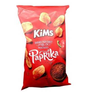 Kims Dobbeltkrydret Paprika / Patatas Fritas Pimentón 250g