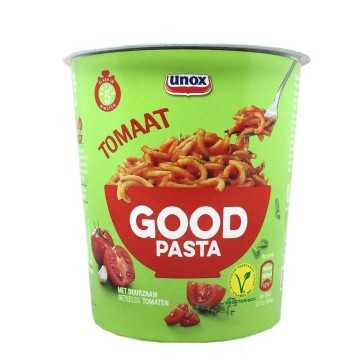 Unox Good Pasta Tomaat / Pasta Instantánea con Salsa de Tomate 69g